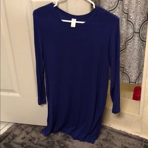 Royal blue Old Navy long sleeved shirt